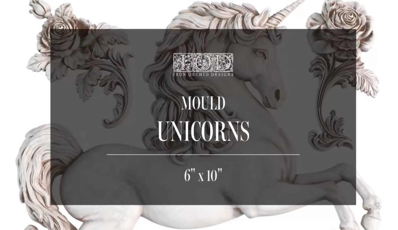 Unicorns - IOD Decor Mould
