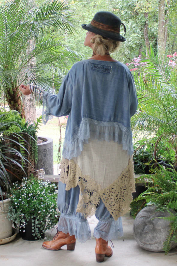Alluring Romance Jacket, Chambray O/S - Jaded Gypsy
