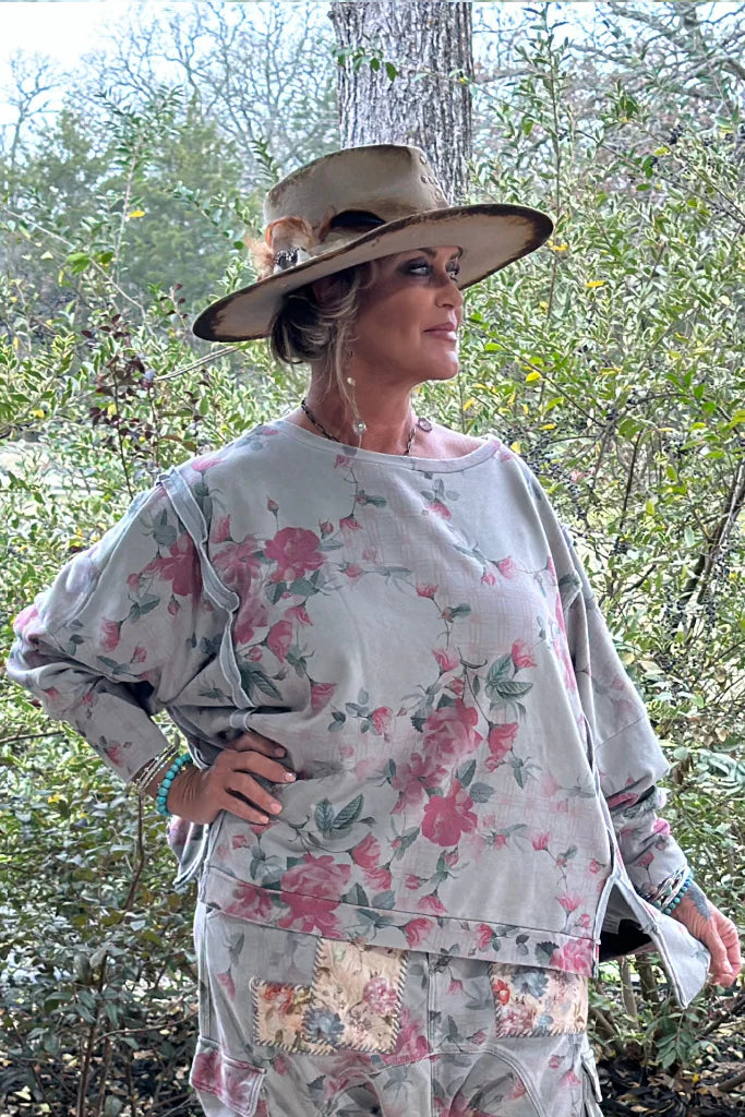 Trellis Winds, Moon Views Sweatshirt O/S - Jaded Gypsy