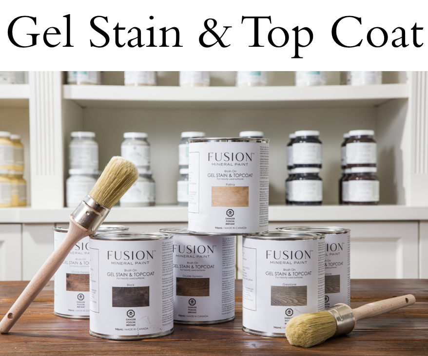 Fusion Gel Stain & Top Coat