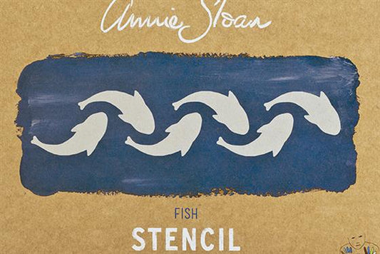 Fish - Vinyl Stencil by Annie Sloan - RETIRED