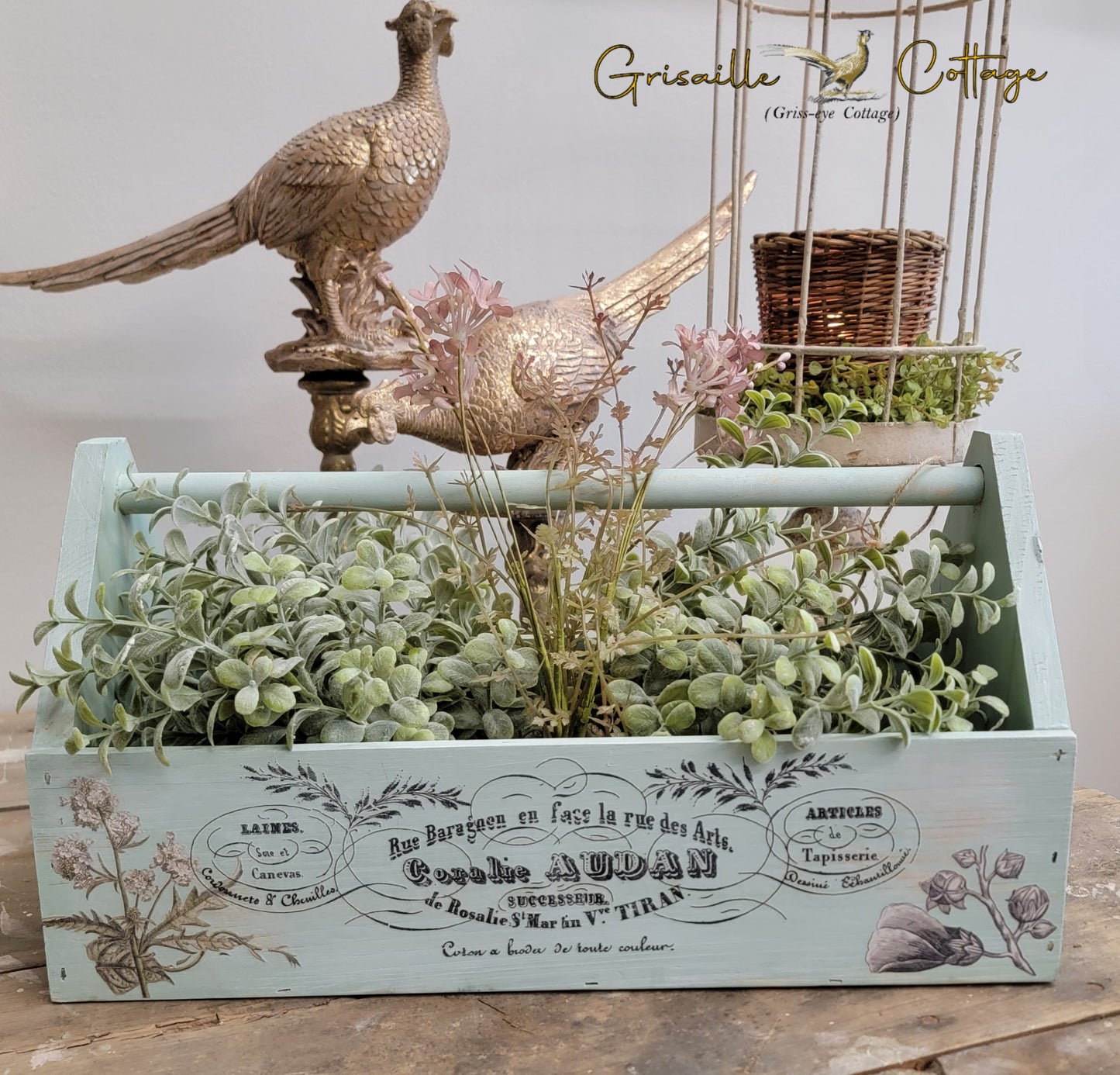 03-19-25 Embellished Spring Tool Caddy (Wed 1pm-3:30pm)