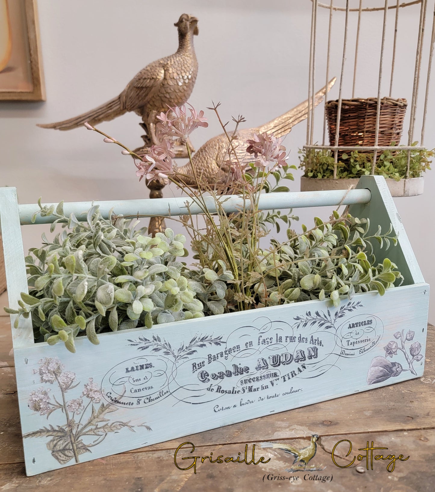 03-19-25 Embellished Spring Tool Caddy (Wed 1pm-3:30pm)