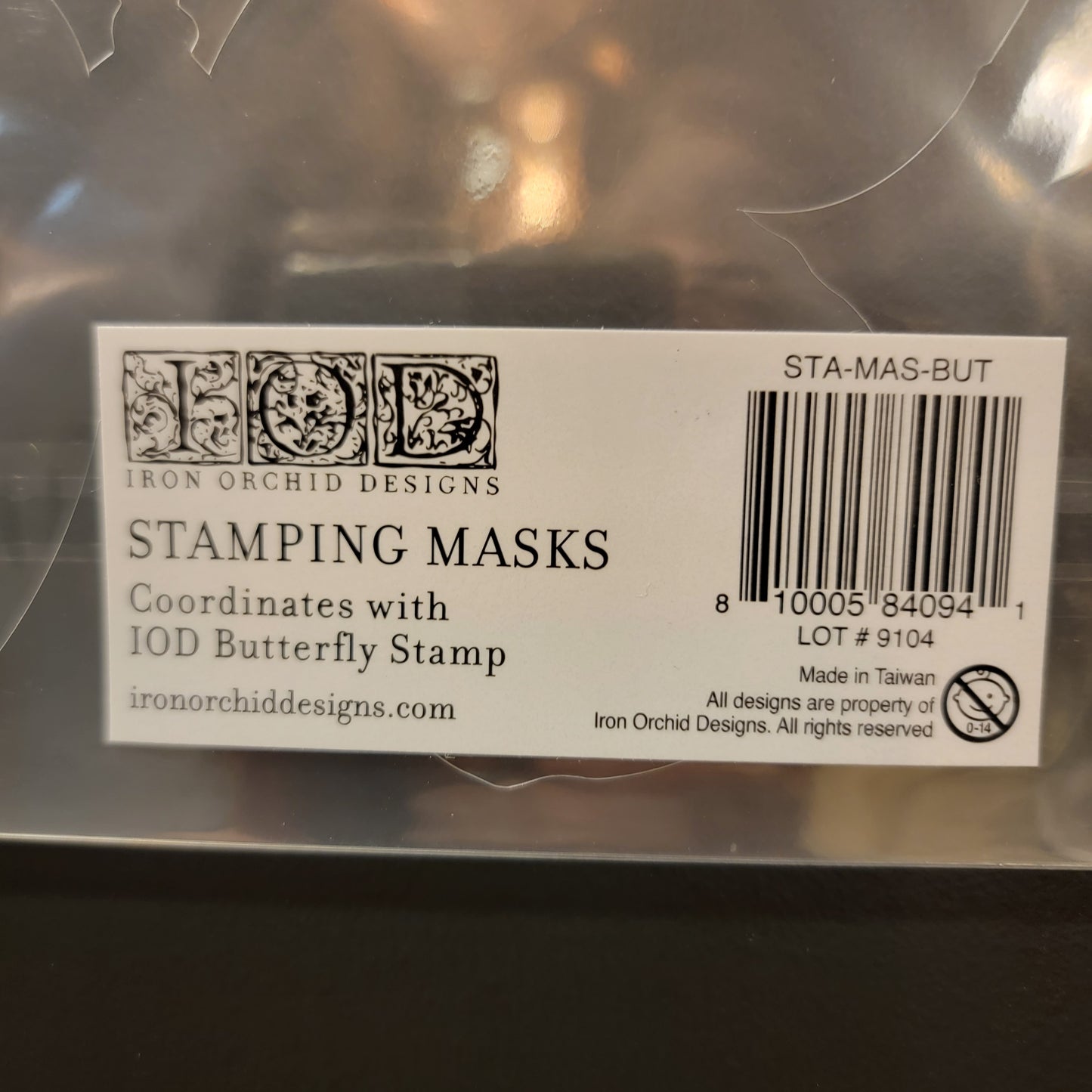 Butterfly IOD Stamp Masks