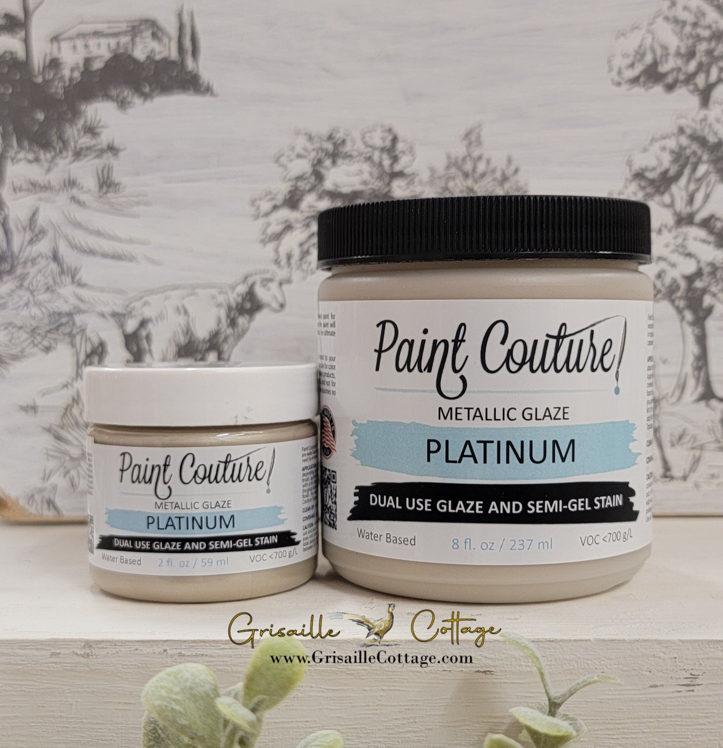 Platinum - Paint Couture Metallic Glaze