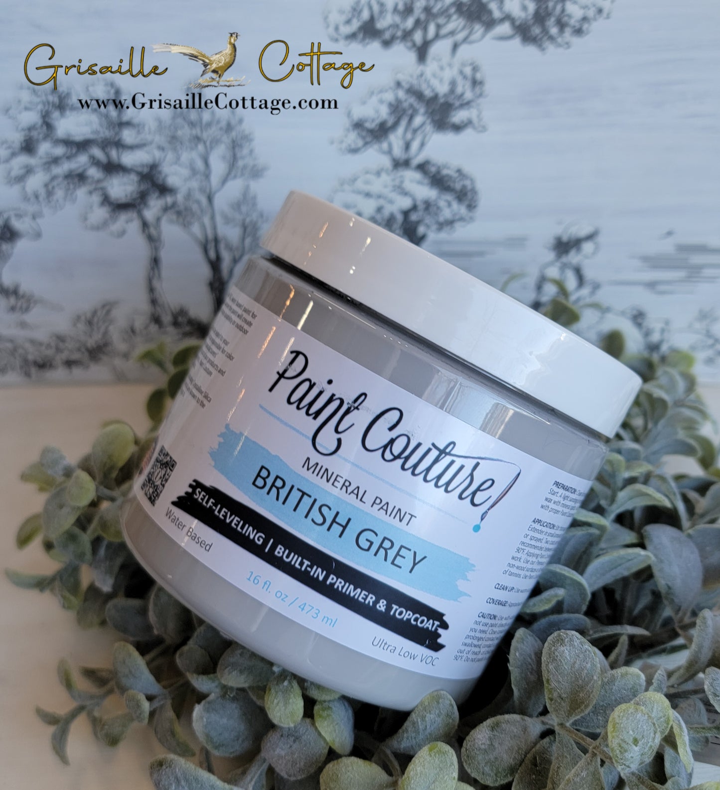 British Grey - Paint Couture Acrylic Mineral Paint