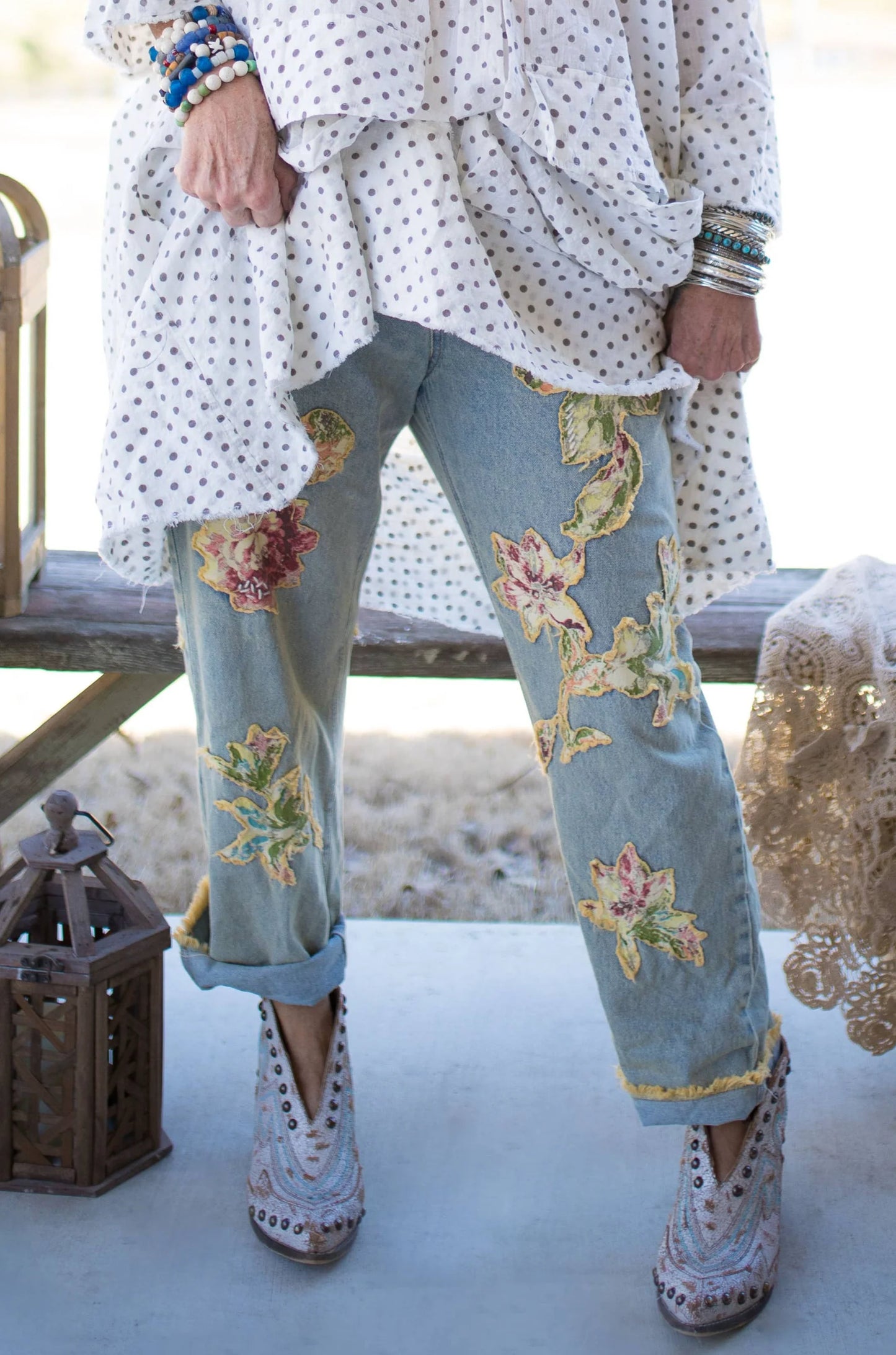 Jaded Gypsy - Garden Walk Jeans