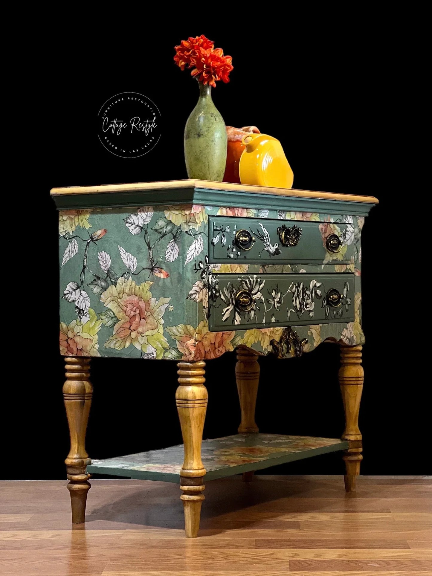 Pastel Florals Tissue Paper, 3ea 13.7in Sq - MINT by Michelle