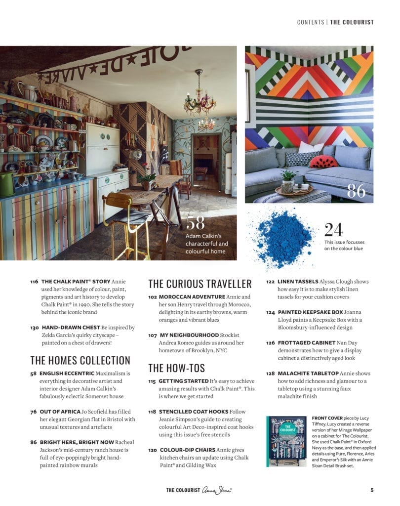 The Colourist Issue No. 3 Bookazine ~ Annie Sloan Chalk Paint®