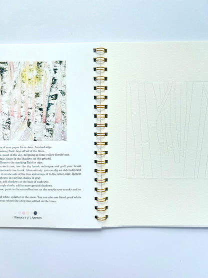 Winter Watercolor Workbook