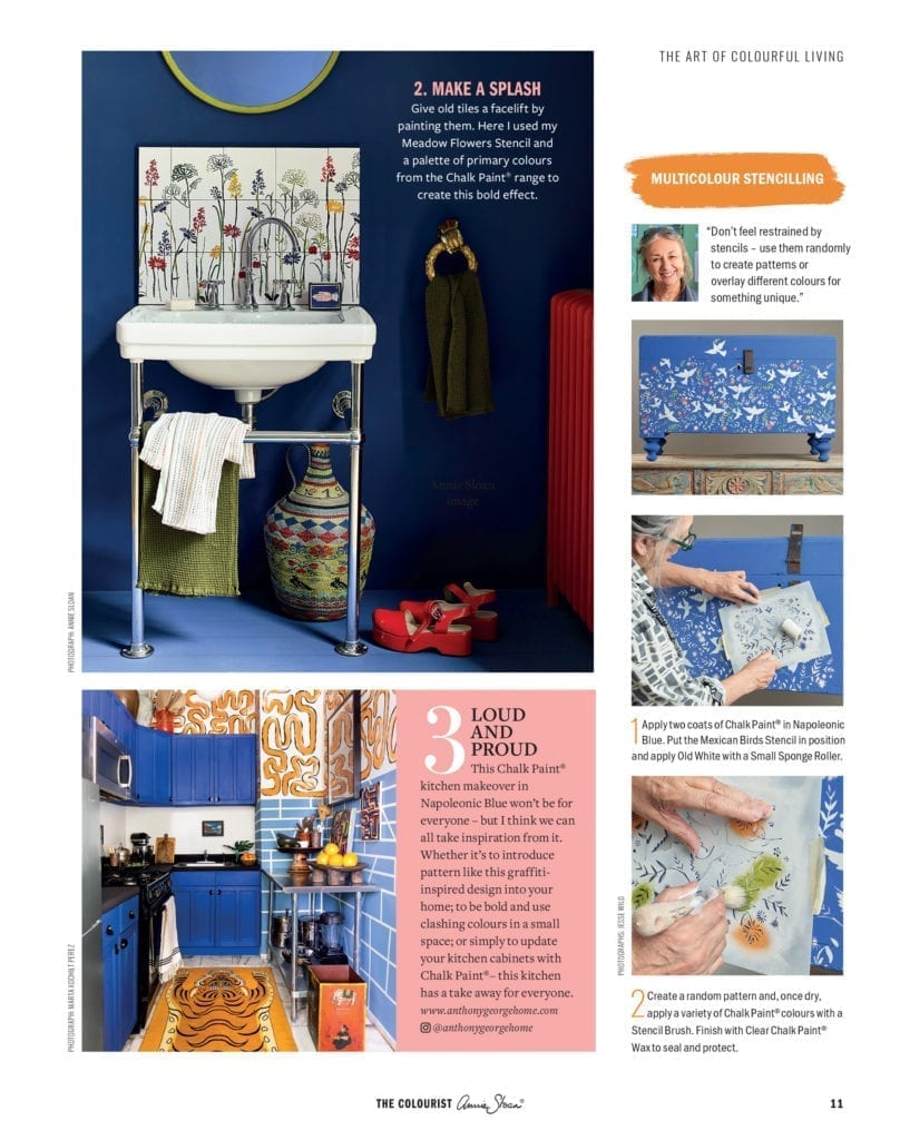 The Colourist Issue No. 5 Bookazine ~ Annie Sloan Chalk Paint®