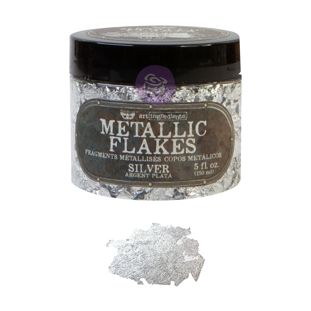 Metallic Flakes - SILVER by Art Extravagance