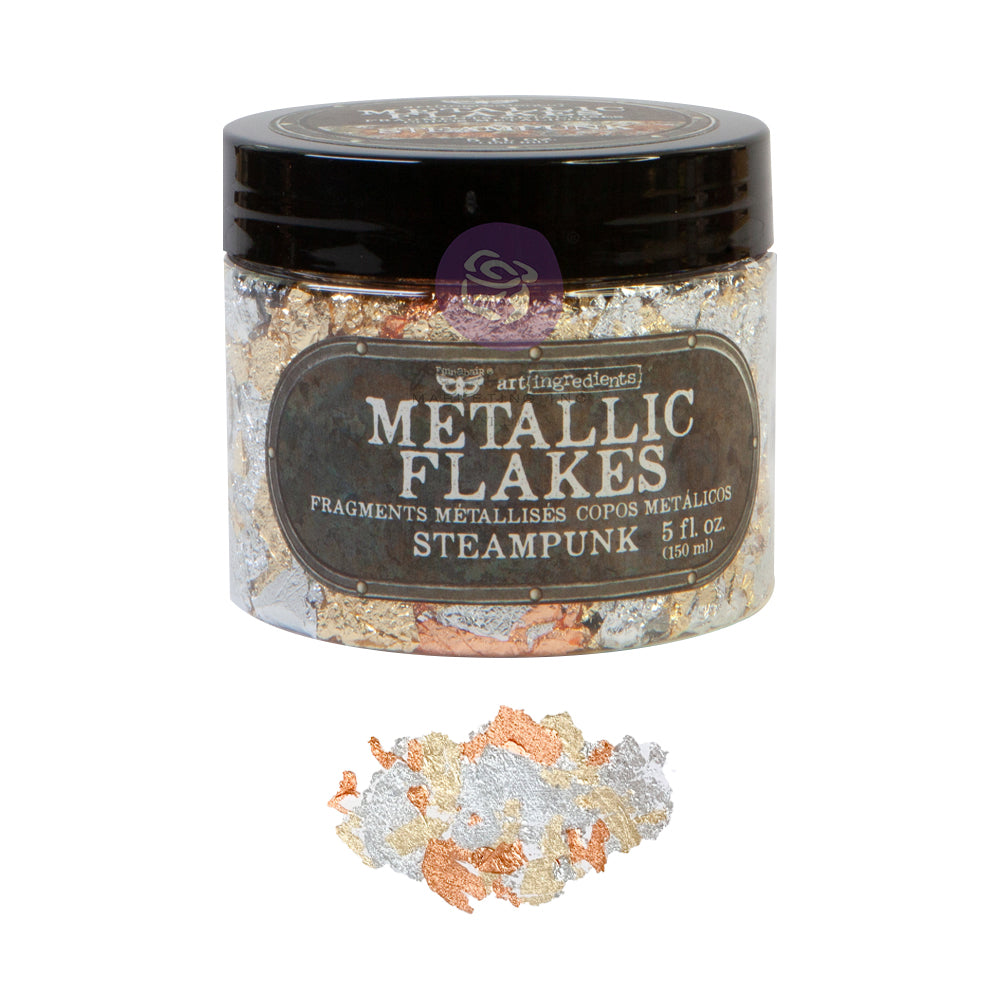Metallic Flakes - STEAMPUNK by Art Extravagance