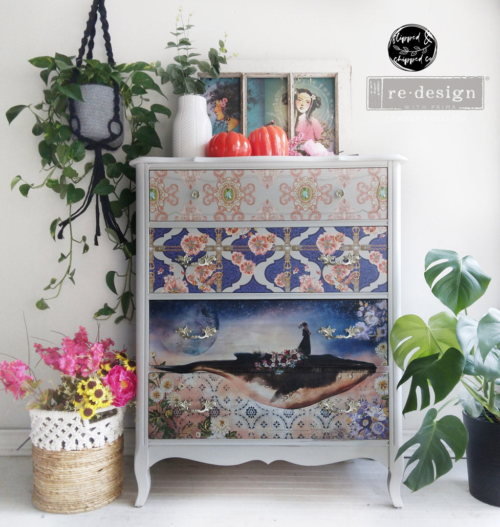 Cece Fashion & Florals 24"x35" (2-Sheets) - Decor Transfers®