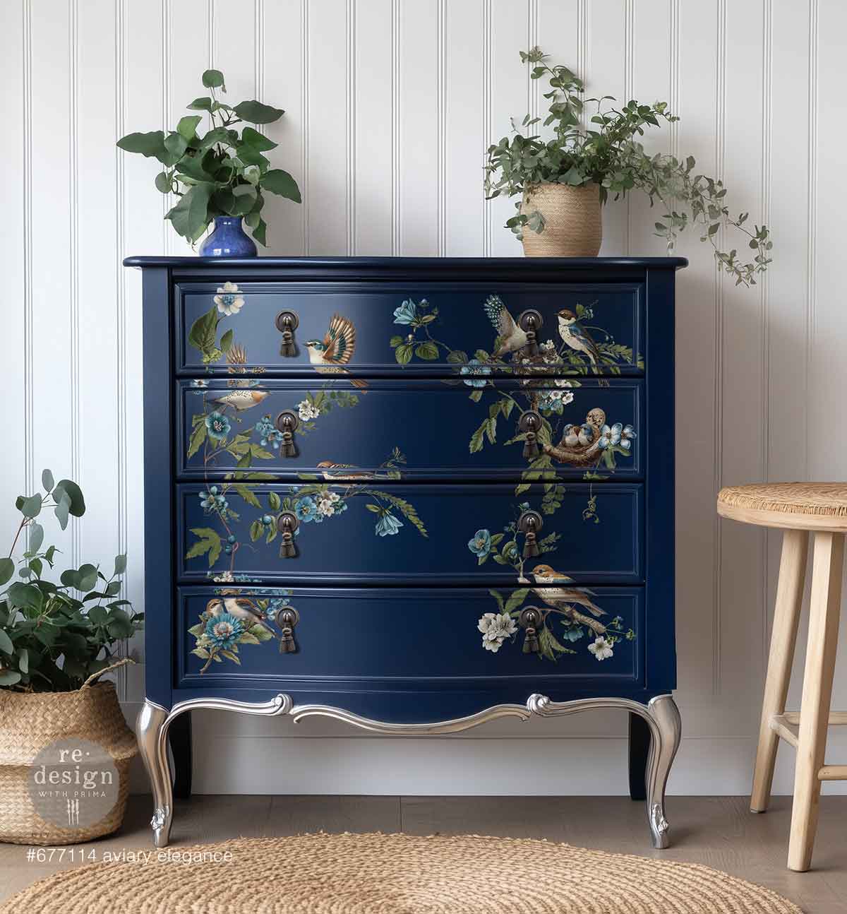 Aviary Elegance 24"x35" (4-Sheets) - Decor Transfers®