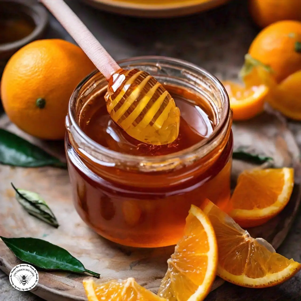 Orange Infused Honey 5oz Jar