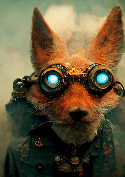 Future Fox 23x33 ( A1 ) - MINT by Michelle