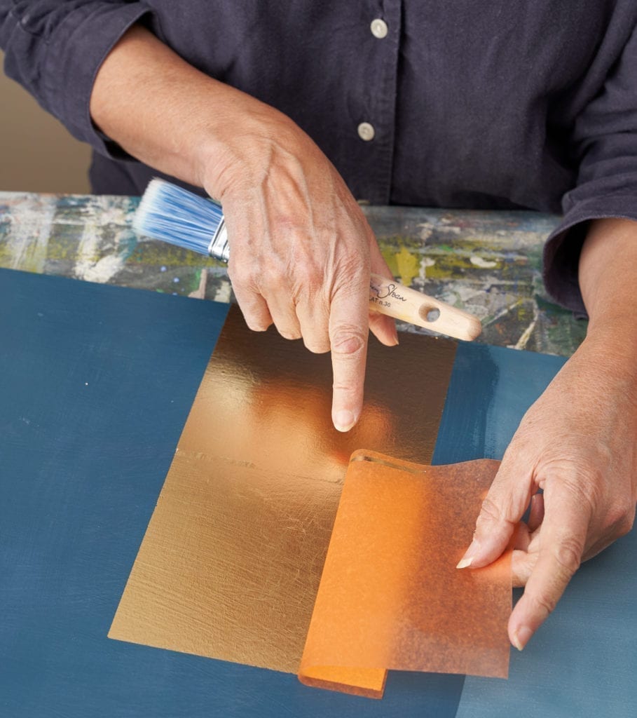 Metal Leaf Transfer, 25-sheets - Imitation Gold