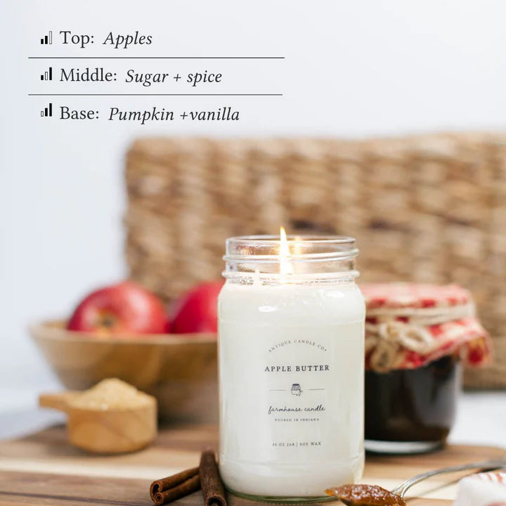 Antique Candle Co. 16oz - Apple Butter