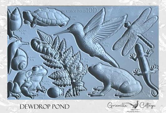 Dewdrop Pond ~ IOD Decor Mould