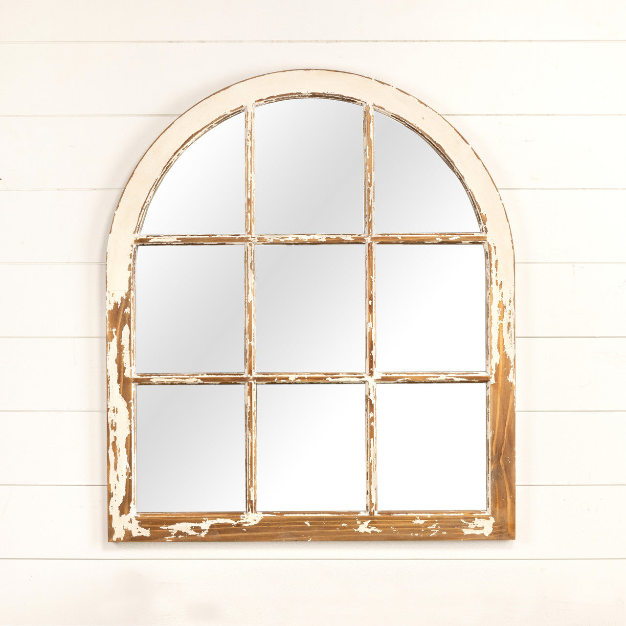 ARCHED WINDOW MIRROR 42x36  - (𝐏𝐢𝐜𝐤-𝐔𝐩 𝐎𝐧𝐥𝐲)