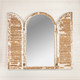 ARCHED SHUTTER MIRROR 56x49  - (𝐏𝐢𝐜𝐤-𝐔𝐩 𝐎𝐧𝐥𝐲)