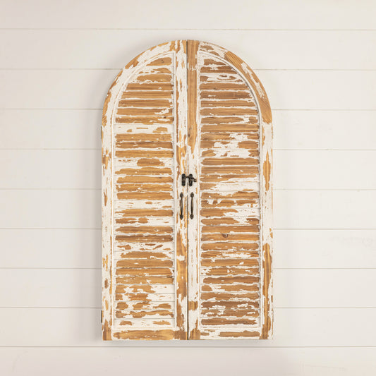 ARCHED SHUTTER MIRROR 56x49  - (𝐏𝐢𝐜𝐤-𝐔𝐩 𝐎𝐧𝐥𝐲)
