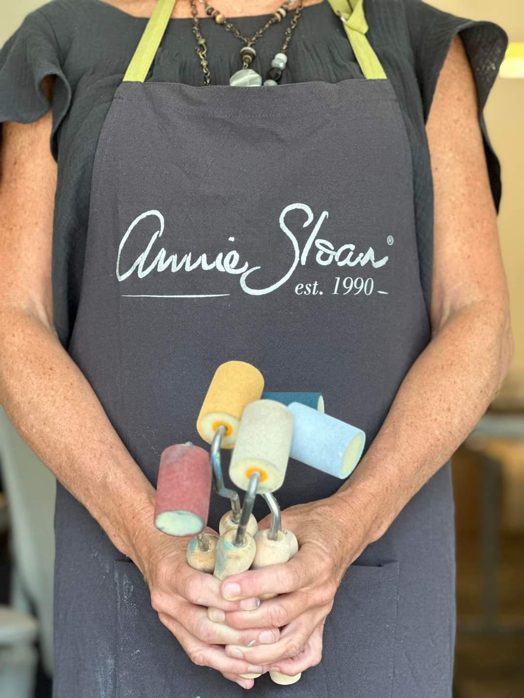 Annie Sloan Apron & Bag