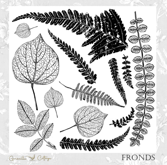 Fronds - IOD Decor Stamp