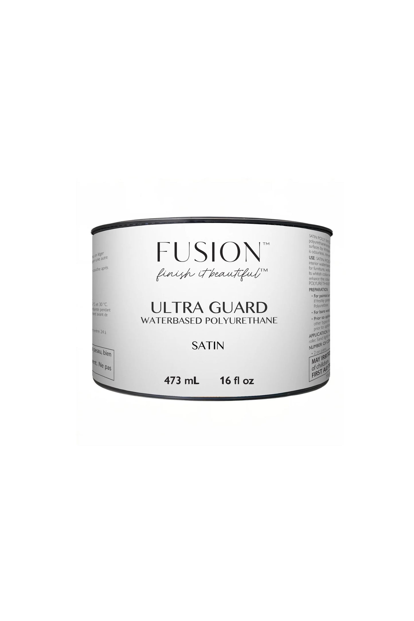 Ultra Guard Water-Based Polyurethane 16oz (473ml) - FUSION