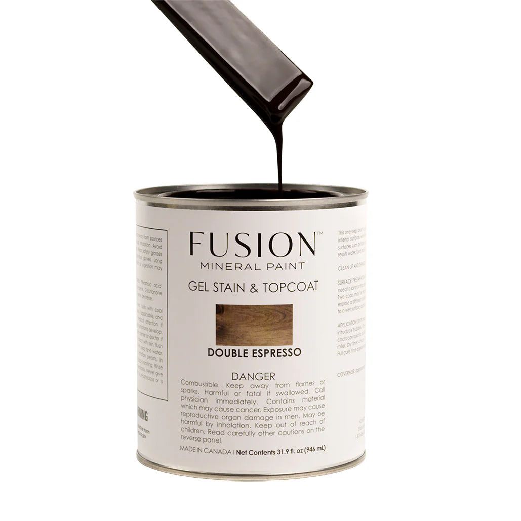 DOUBLE ESPRESSO - Gel Stain & Top Coat 946ml (31.9oz) - FUSION