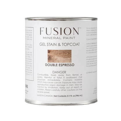 DOUBLE ESPRESSO - Gel Stain & Top Coat 946ml (31.9oz) - FUSION