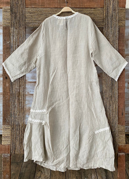 Linen & Lace Dress - Namsar