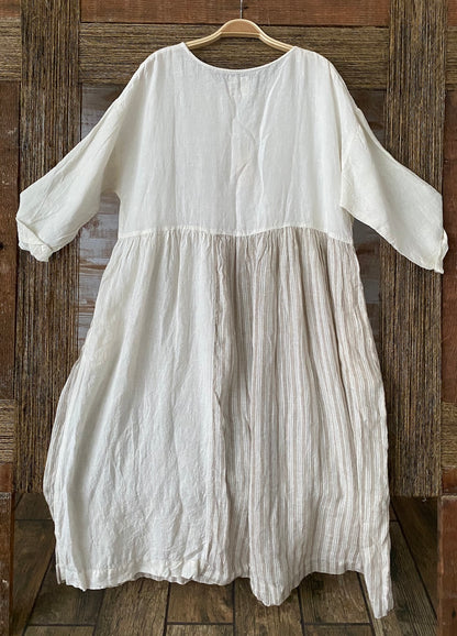 Timeless Simplicity Linen Dress - Namsar