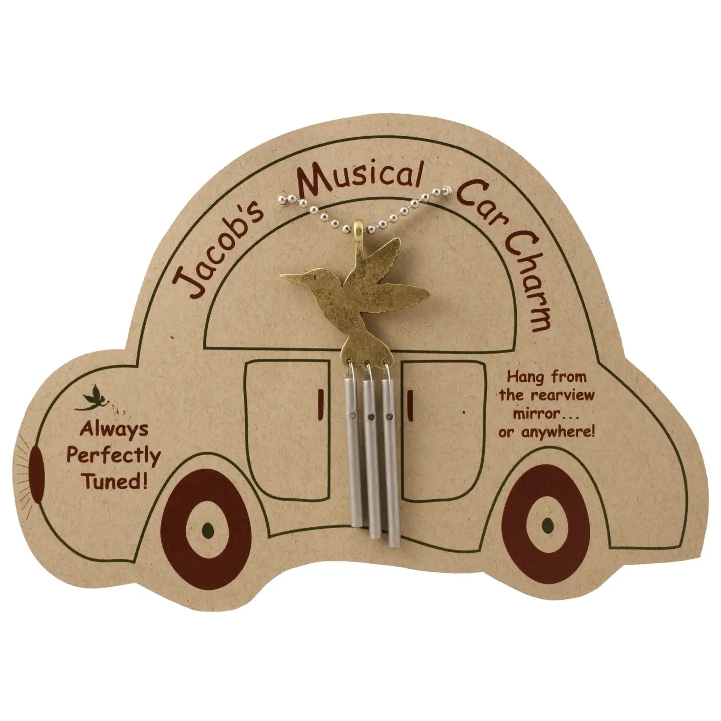 Hummingbird - Jacob's Musical Car Charm Chime