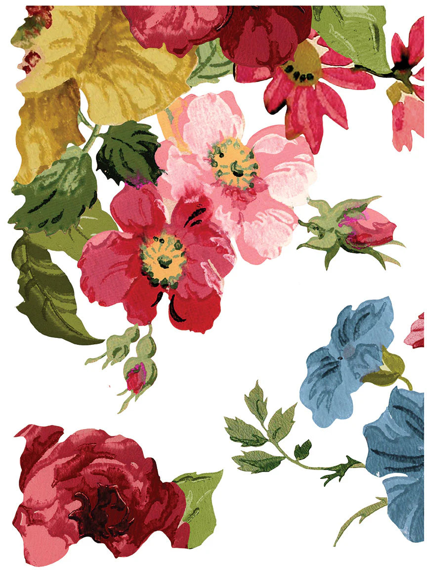 Wall Flower - 8 Sheets, 12x16 Pad IOD Decor Transfer™