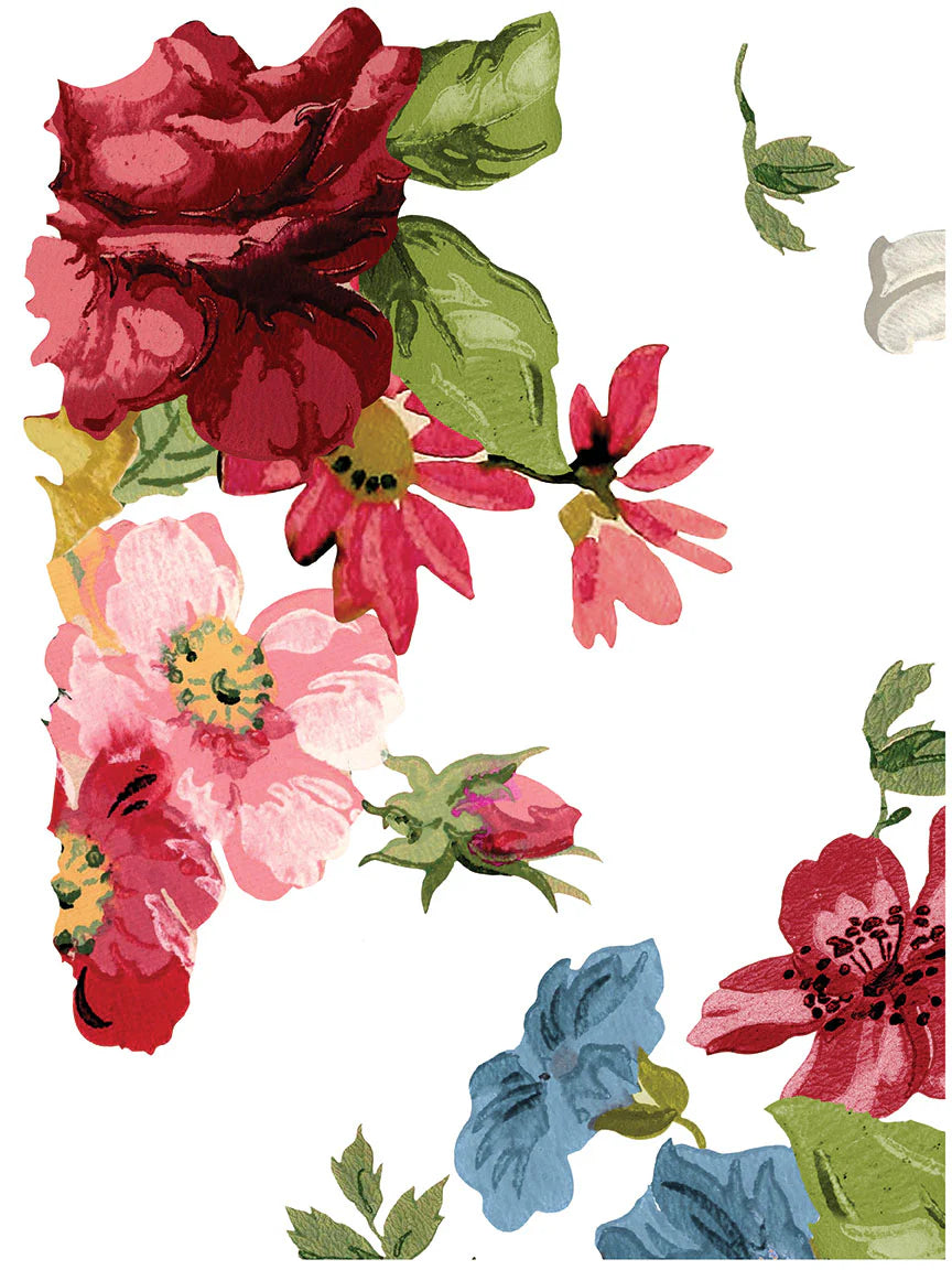 Wall Flower - 8 Sheets, 12x16 Pad IOD Decor Transfer™