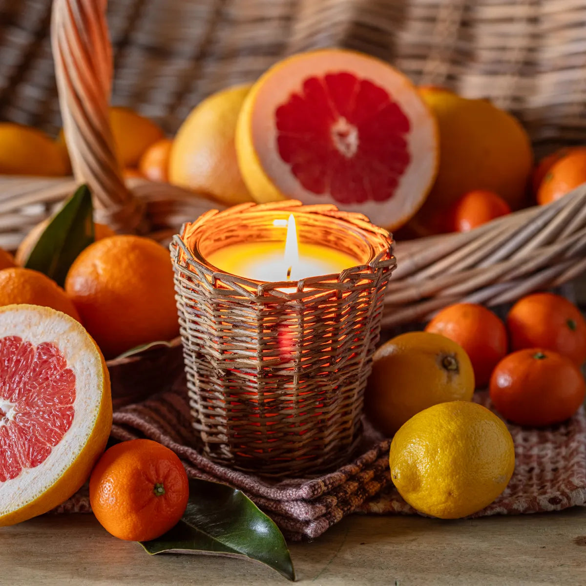 Citrus Hill - 14oz French Willow Candle