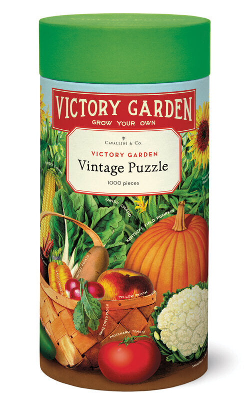 Cavallini & Co. Vintage Puzzle - Victory Garden 1000pc