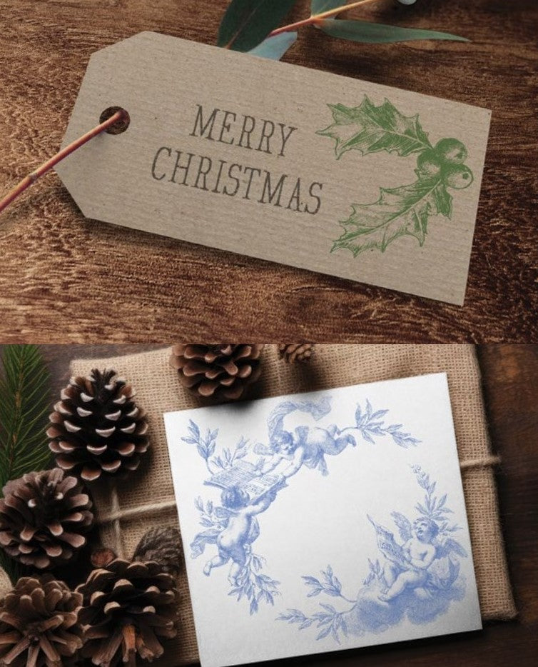 Classical Christmas - IOD Decor Stamp