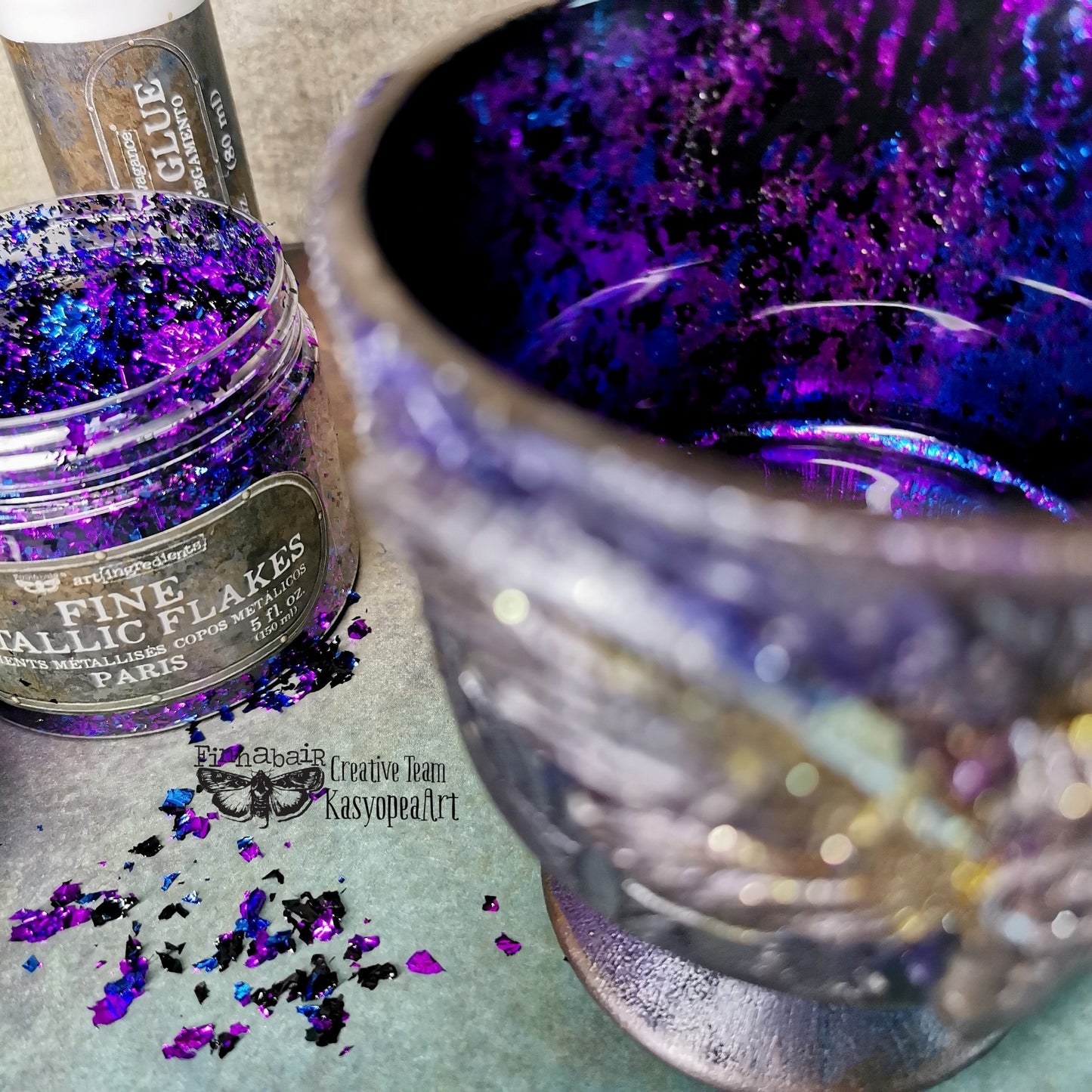 Metallic Flakes - PARIS by Art Extravagance