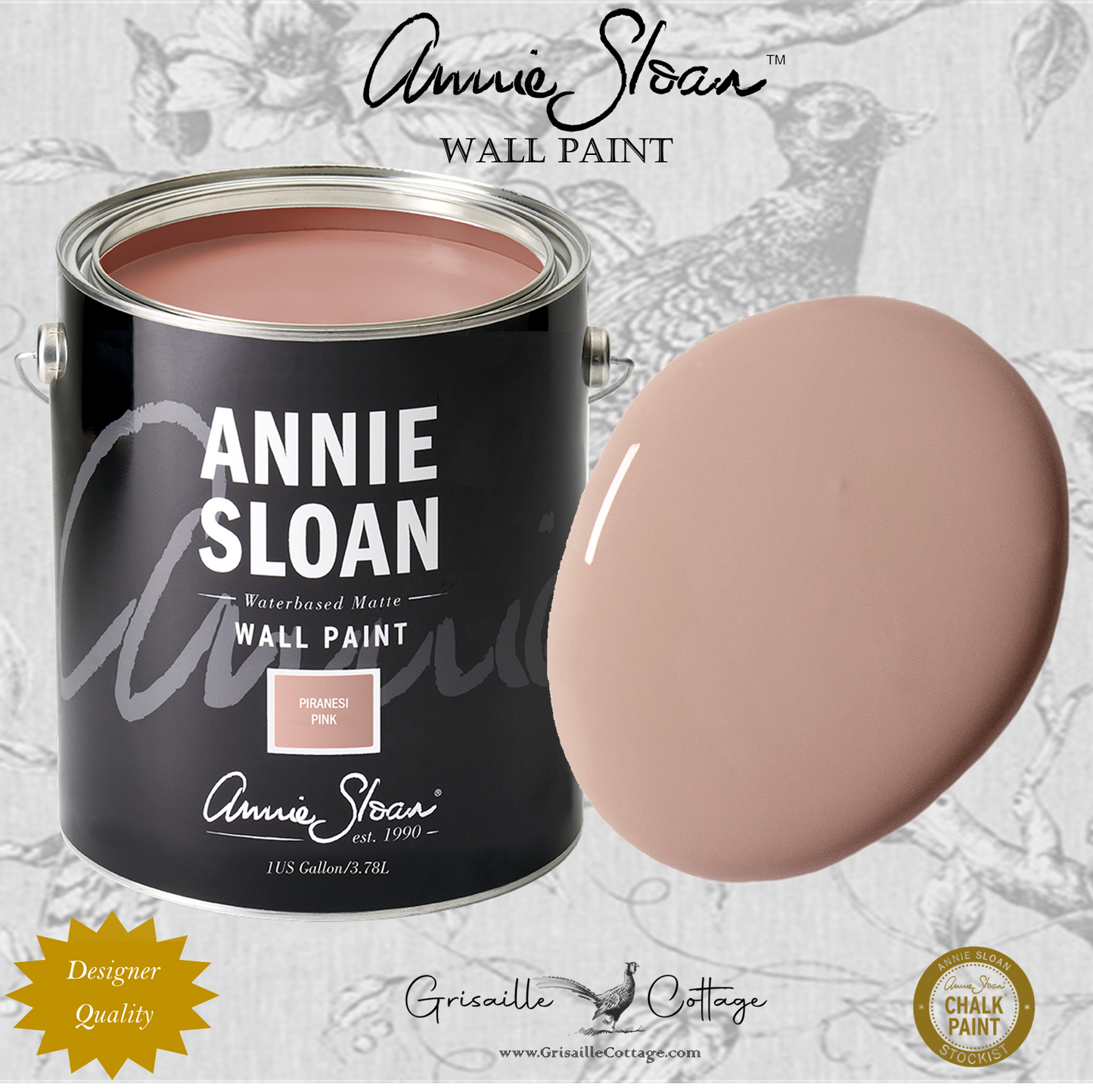 Piranesi Pink - Wall Paint by Annie Sloan