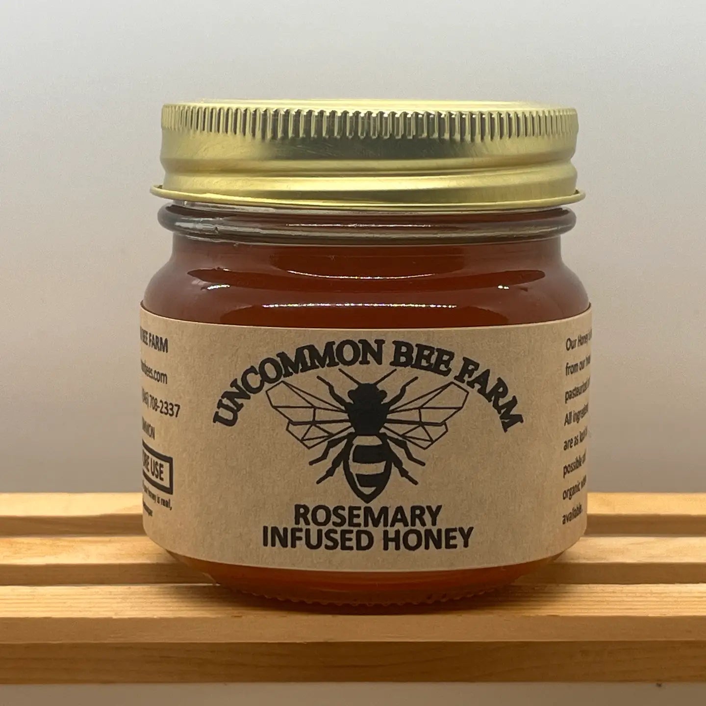 Rosemary Infused Honey 5oz Jar