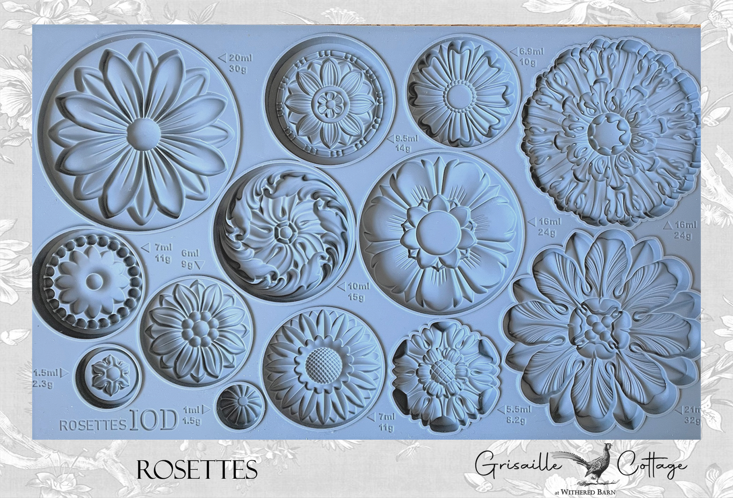 Rosette - IOD Decor Mould