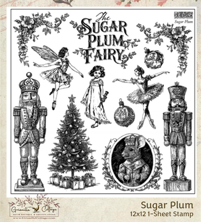 Sugar Plum - IOD Decor Stamp
