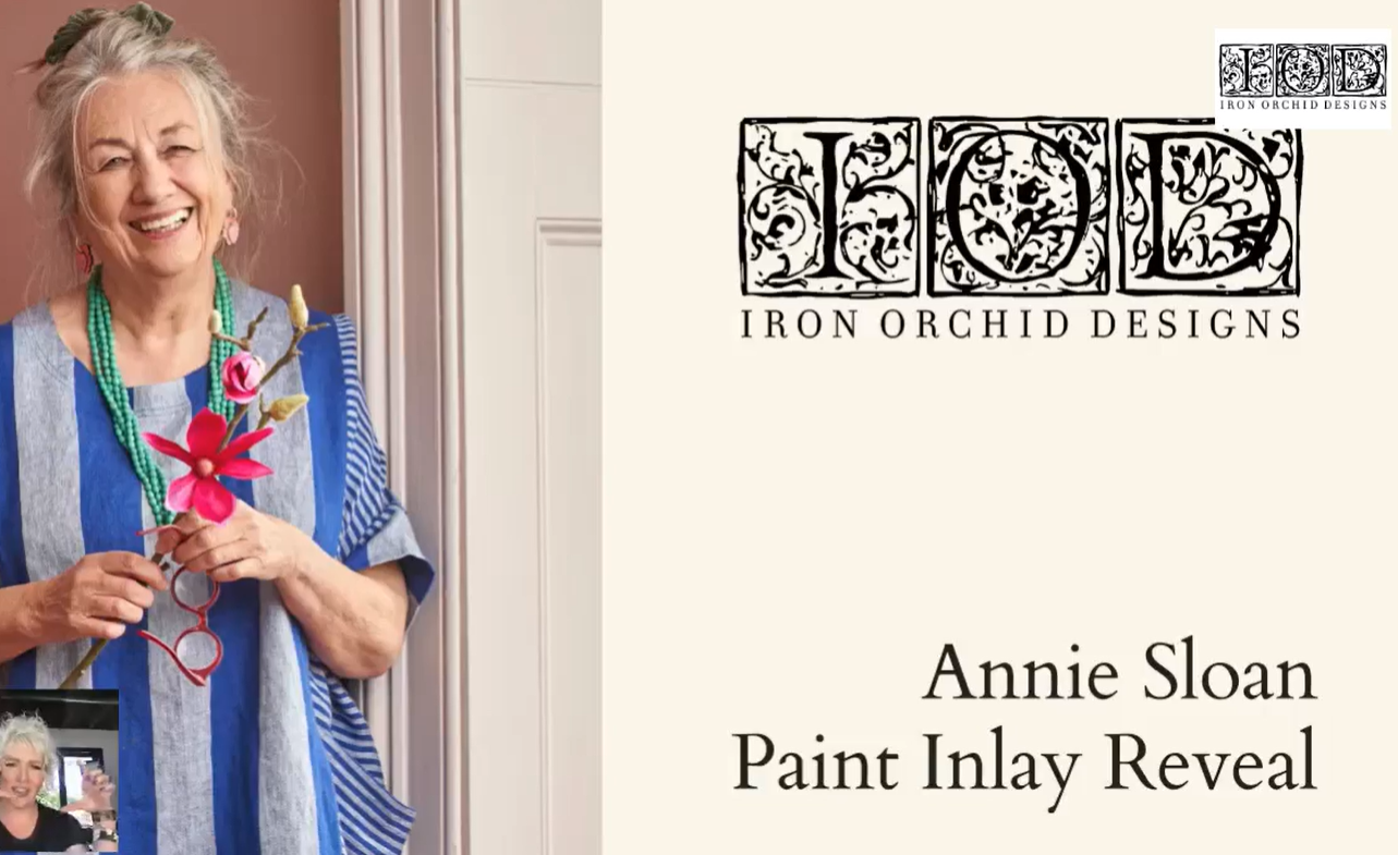 Classical Cameo by Annie Sloan - 8 Sheet, 12x16 Pad IOD Paint Inlay™