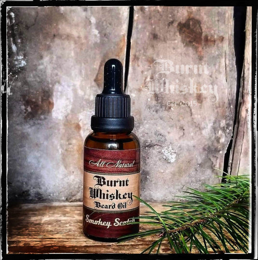 Smokey Scotch Beard Oil 1.35oz- Burnt Whiskey
