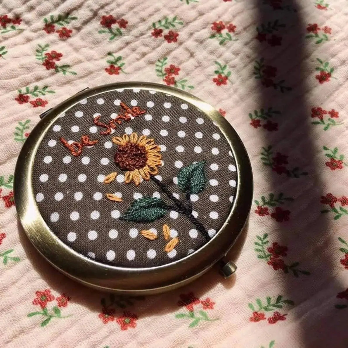 Embroidered Trinket Case