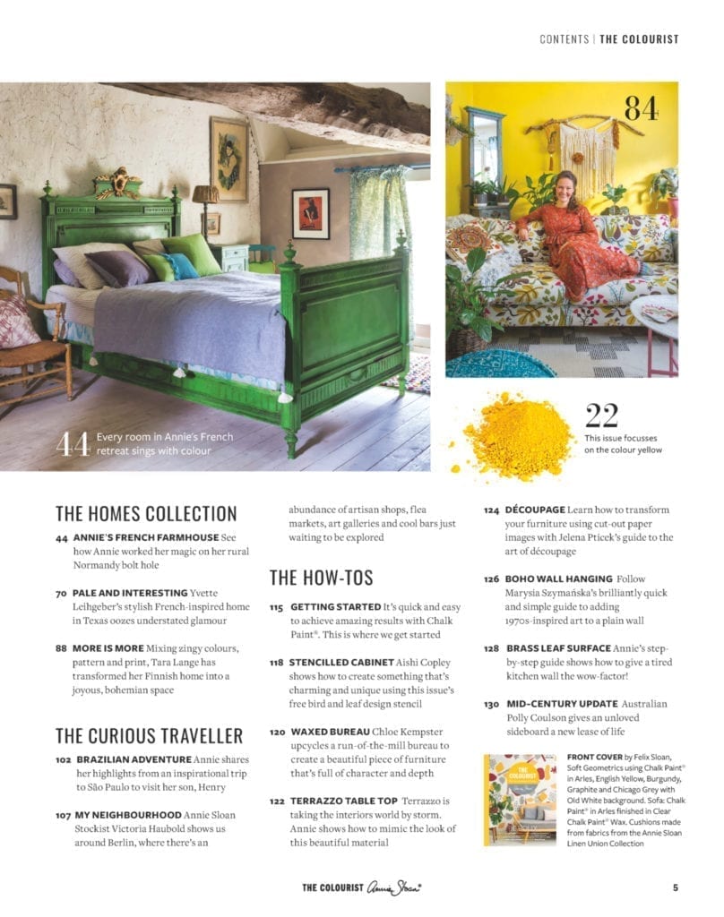 The Colourist Issue No. 2 Bookazine ~ Annie Sloan Chalk Paint®