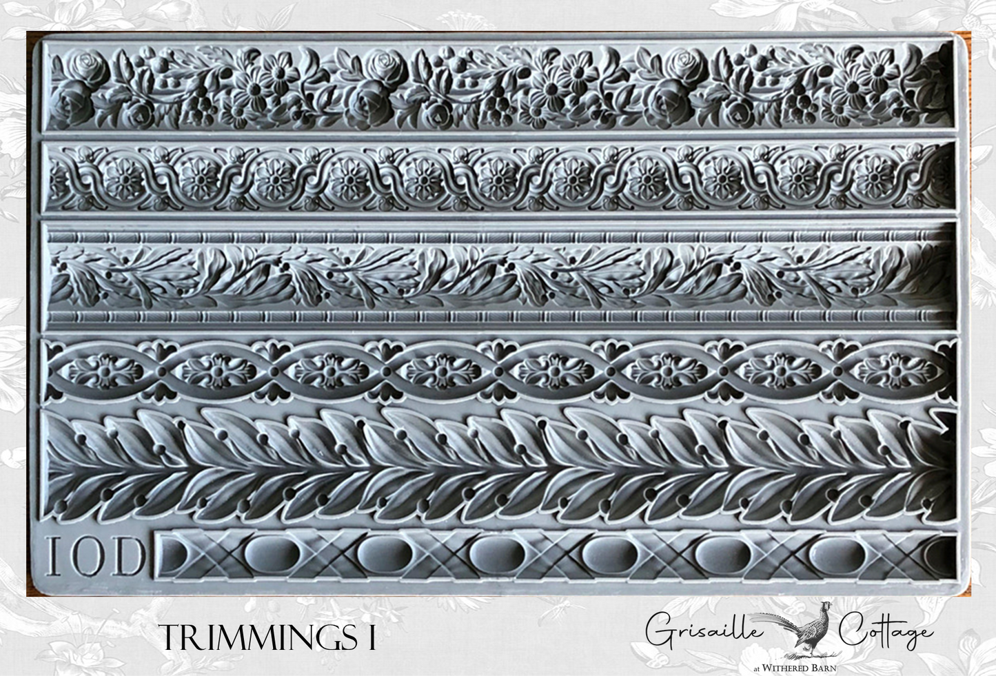 Trimmings 1 - IOD Decor Mould